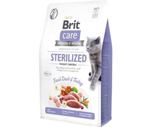 Katt - Brit Care Cat GF Sterilized Weight Control 2kg - BK930200