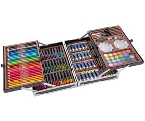 Arts & Crafts - Tilbehør - Nassau Art set 145 pcs in metal box - black - AR0945/GE