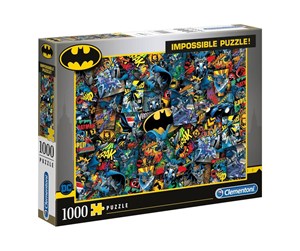 Puslespill - Clementoni Impossible Puzzle! - Batman - 39575