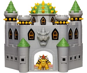 Lekesett - Jakks Super Mario 2.5 Inch Deluxe Playset Bowser's Castle - 400204-IS9