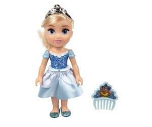 Dukker, Bamser & Utstyr - Jakks Disney Princess 6 Inch Petite Cinderella Doll with Comb - 218964