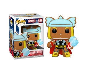 Reklameartikler - Funko! - POP! Marvel: Holiday (Gingerbread Thor) - Figur - 0889698506632