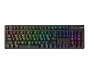 Tastatur - HyperX Alloy Origins - Blue - US - Gamingtastatur - Uten numpad - Amerikansk Engelsk - Svart - 4P5P0AA#ABA