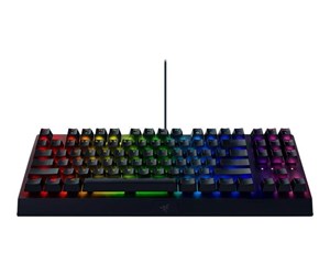 Tastatur - Razer BlackWidow V3 Tenkeyless - Yellow - US - Gamingtastatur - Amerikansk Engelsk - Svart - RZ03-03491800-R3M1