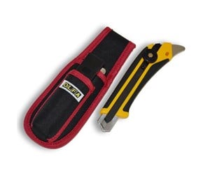 Håndverktøy - OLFA Cutter L5 incl. belt pouch and extra blades - 091511101218