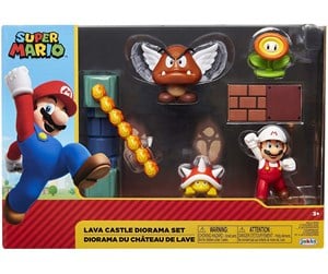 Lekesett - Jakks Super Mario 2.5 Inch Diorama Lava Castle Set - 400154