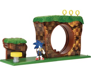 Lekesett - Jakks Sonic - Green Hill Zone Playset - 0192995403932