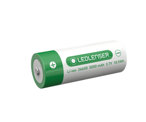 Lommelykter  - Ledlenser Li-Ion rechargeable Battery 3.7 V \/ 5000 mAh - 501002