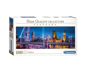 Puslespill - Clementoni 1000 pcs. High Quality Collection Panorama London - 39485