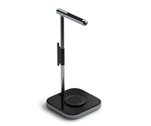 Mobil - Adaptere og ladere - Satechi 2-in-1 Headphone Stand with Wireless Charger - ST-UCHSMCM