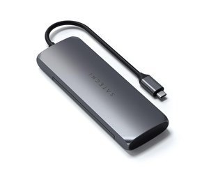 Dokkingstasjon - Satechi USB-C Hybrid Multiport Adapter - ST-UCHSEM