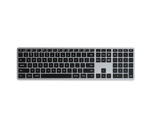 Tastatur - Satechi Slim X3 Backlit - Amerikansk Engelsk - ST-BTSX3M