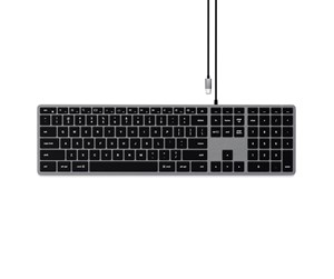 Tastatur - Satechi Slim W3 Backlit (US Layout Keyboard) - Amerikansk Engelsk - ST-UCSW3M