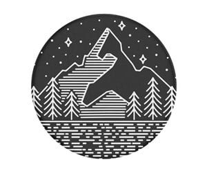 Mobil - Andre tilbehør - PopSockets Peak Relief - 805549