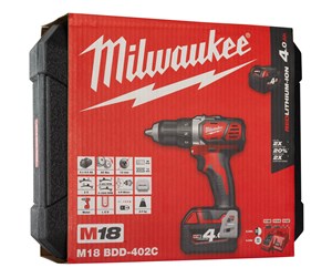 Skru/Bormaskin - Milwaukee M18 BDD-402C - 4933443565