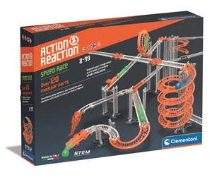 Byggesett - Clementoni Action & Reaction Speed Race Kit - 78786