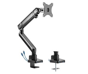 Skjermholder - DUTZO Monitor Mount Arm Pro USB - Single arm (17"-32") - MMAPROU-1