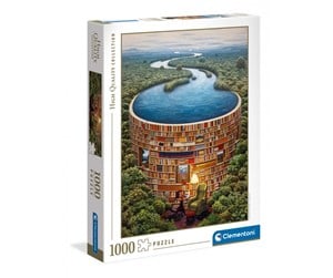 Puslespill - Clementoni 1000 pcs. High Quality Collection Bibliodame - 39603