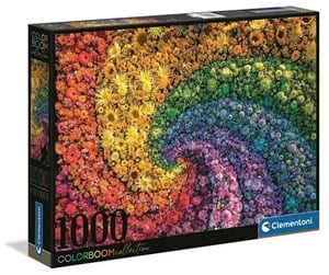 Puslespill - Clementoni 1000 pcs. High Quality Collection Whirl Colorboom - 39594