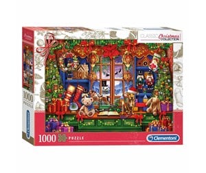 Puslespill - Clementoni 1000 pcs High Quality Collection Ye Old Christmas Shoppe - 39581