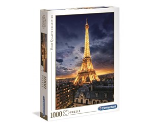 Puslespill - Clementoni 1000 pcs. High Quality Collection Tour Eiffel - 39514