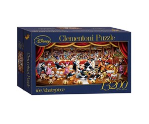 Puslespill - Clementoni 13200 pcs High Quality Collection Disney Orchestra - 38010