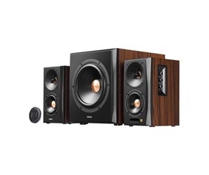 Høyttalere - PC - Edifier Speakers 2.1 S360DB (brown) - 2.1 kanaler - Brun - S360DB