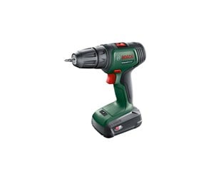 Skru/Bormaskin - Bosch Universal Drill 18V Cordless Impact Drill + 1.5Ah - 06039D4001