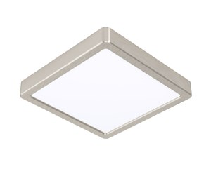 Smarthus - EGLO FUEVA-Z ceiling lamp 210x210 mm brushed steel - 900115