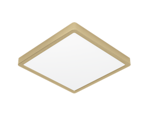 Lamper - EGLO FUEVA 5 ceiling lamp 19.2W 3000K 285x285 mm brushed brass - 900184