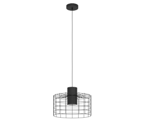 Lamper - EGLO MILLIGAN pendant light Ø380 mm black - 43627