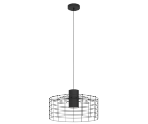 Lamper - EGLO MILLIGAN pendant Ø480 mm black - 43628