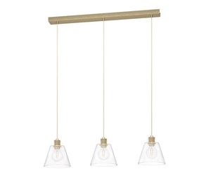 Lamper - EGLO COPLEY pendant light clear - 43634