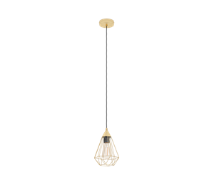 Lamper - EGLO TARBES pendant light Ø175 mm brushed brass - 43681