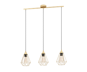 Lamper - EGLO TARBES long table pendant brushed brass - 43682