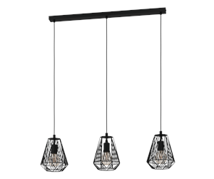 Lamper - EGLO STYPE long table pendant black - 43693