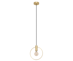 Lamper - EGLO MANIZALES pendant brushed brass - 98834