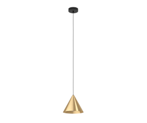 Lamper - EGLO NARICES pendant light black/brushed brass - 99591