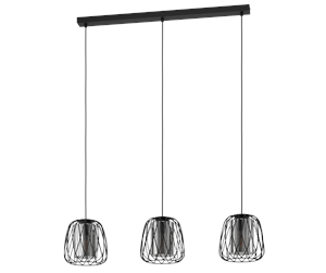 Lamper - EGLO FLORESTA pendant light  black - 99706