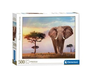 Puslespill - Clementoni 500 pcs High Quality Collection African Sunset - 35096