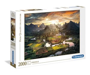 Puslespill - Clementoni 2000 pcs High Quality Collection View of China - 32564