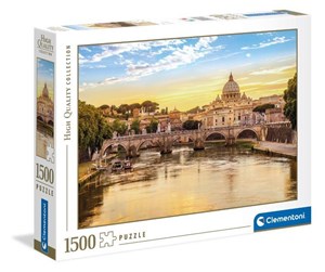 Puslespill - Clementoni 1500 pcs High Quality Collection Rome - 31819