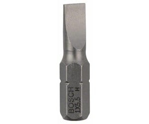 Bormaskin & Bits - Bosch Flat Bits 5.5 mm extra hard 1.0 x 5.5 25mm 25 pcs. - 2607001465