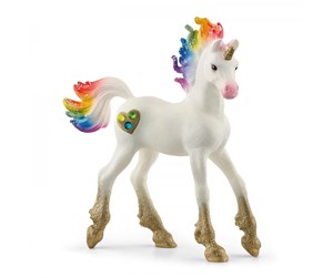 Schleich - Schleich Rainbow Love Enhjørning Føll - 70727