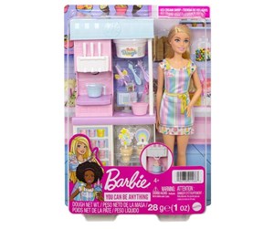 Dukker, Bamser & Utstyr - Barbie Isbutikk Lekesett - 960-0863