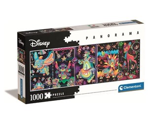 Puslespill - Clementoni Puzzle 1000 elements Panorama Collection Disney Classics - 39659