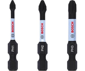 Bormaskin & Bits - Bosch Impact Control Bits PH Set 50 mm - 2608522491