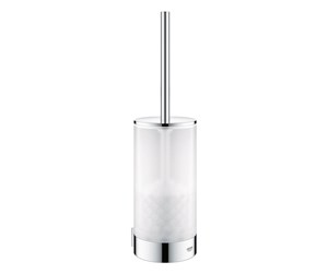 Baderomstilbehør - Grohe selection toilet brush set glass/chrome - 41076000