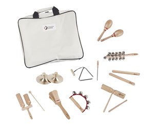 Treleker - Classic Toys wooden music set including storage bag - 805-795