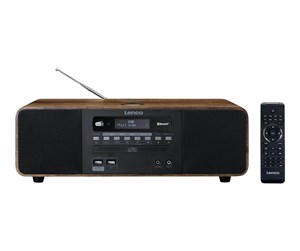 Mikro- og minisystemer - Lenco DAR-051WD - Stereo DAB+/ FM radio CD 2 USB Bluetooth® QI and remote control - DAR-051WD